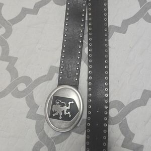 Men Guess full leather belt